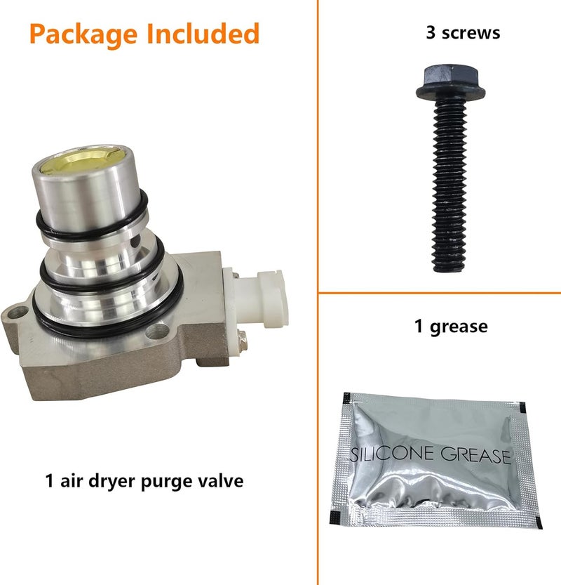 ZUVELLO Air Dryer Valve 12V with Heater Kit Fit for Haldex 800405 109686 5004341 - Image 3